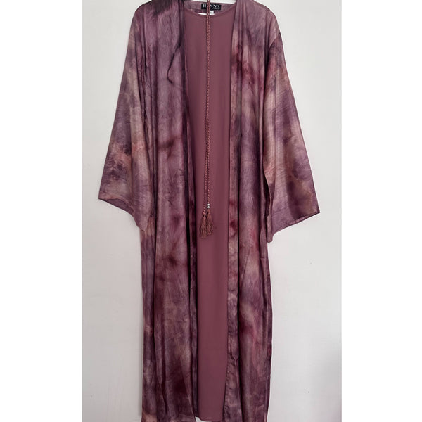 4 PIECE MARBLE SET ABAYA PINK