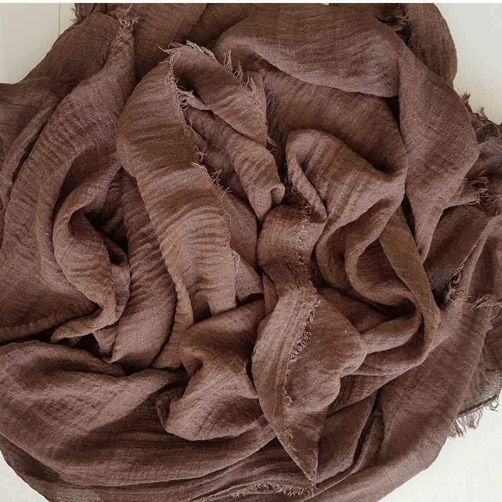 CRIMP BROWN HIJAB