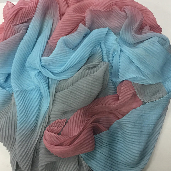 CRINKLE MODAL OMBRE TROPICAL - Husna Collections