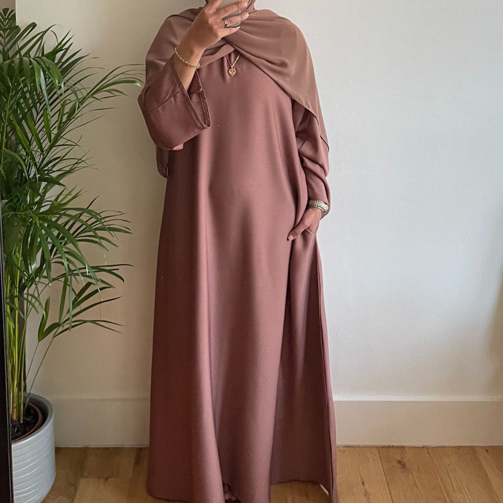 AYLA ABAYA BEIGE