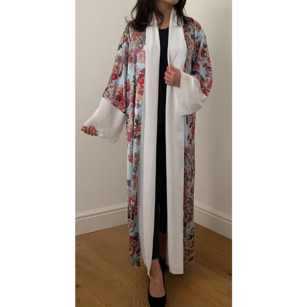 MIX FLORAL KIMONO