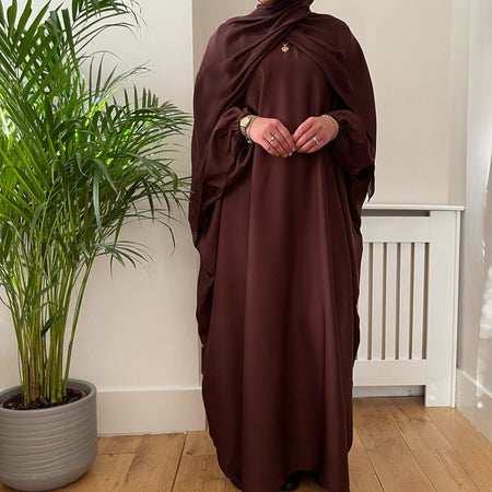 FIZA OPEN ABAYA WITH BUTTONS