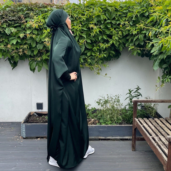 FULL LENGTH JILBAB FOREST GREEN