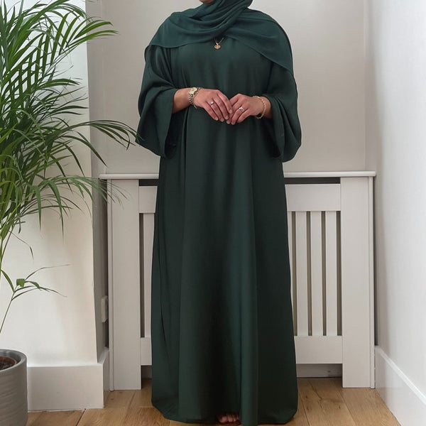 AYLA ABAYA FOREST GREEN