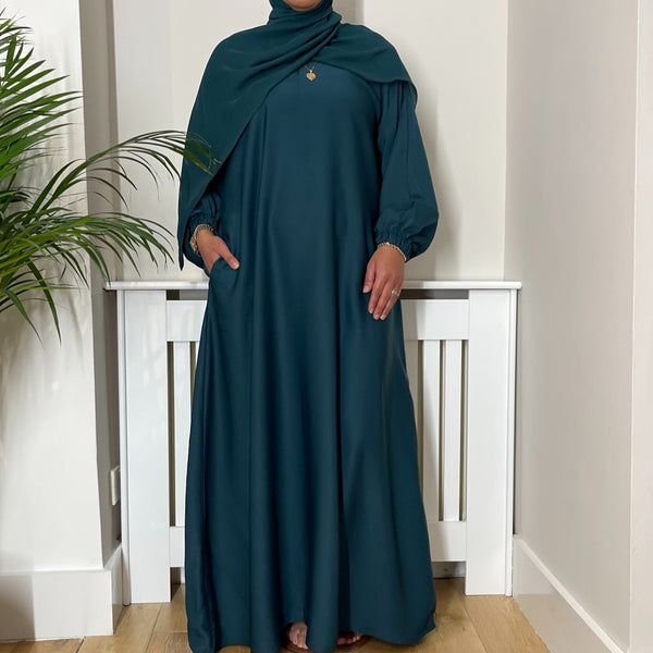 LIYAN ABAYA TEAL