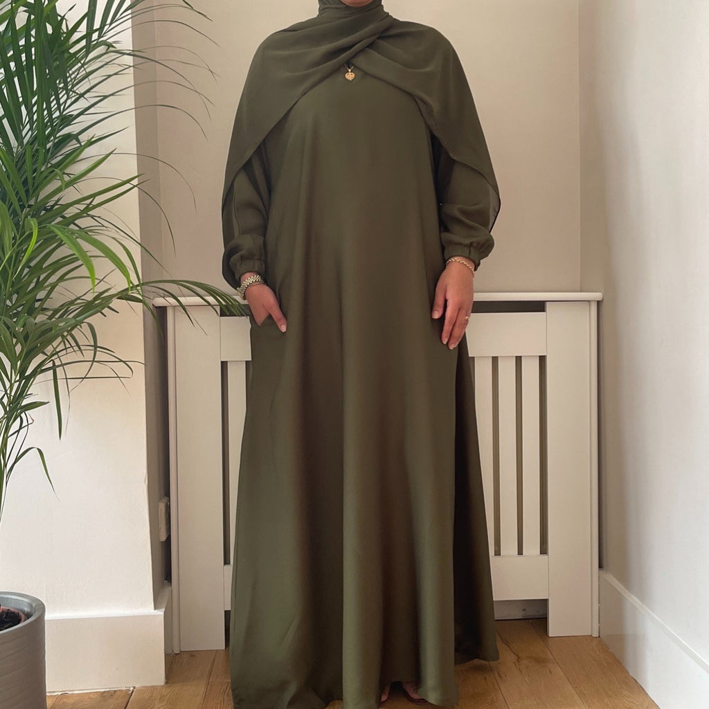 LIYAN ABAYA OLIVE