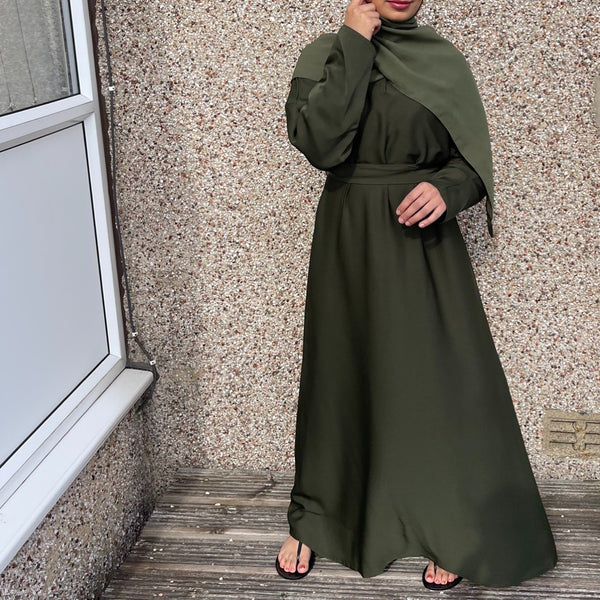 YASMIN ABAYA KHAKI