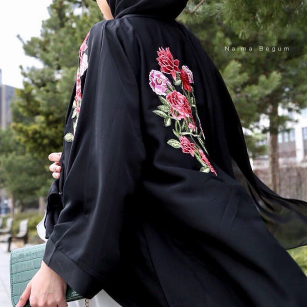 FLORAL ABAYA