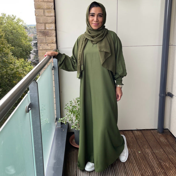 AROUS ABAYA OLIVE