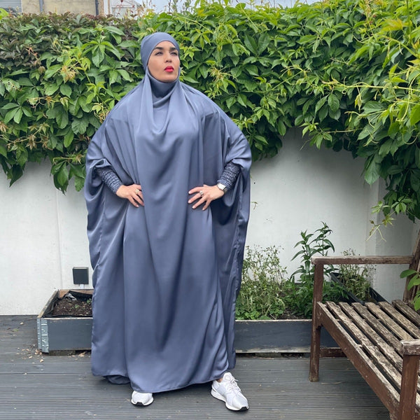 FULL LENGTH JILBAB GREY