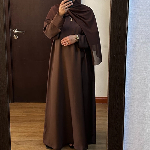 YASMIN BROWN ABAYA