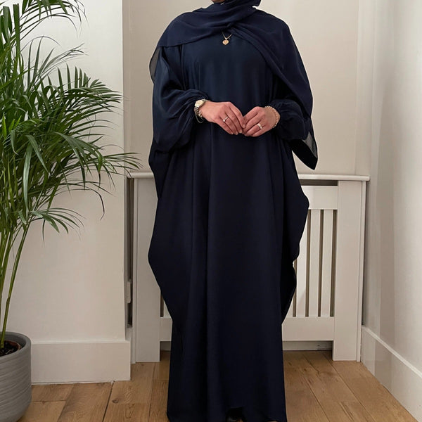 NAVY FARASHA ABAYA