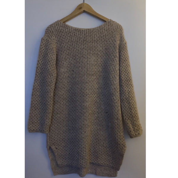 STONE KNIT MIDI JUMPER