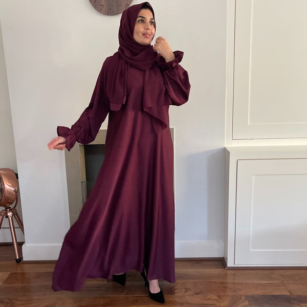 ALAYN ABAYA MAROON