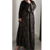 LIMITED EDITION INAYAT PRINTED ABAYA GREEN MIX