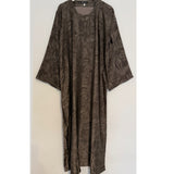 YARA 3.0 CLOSED ABAYA WITH POCKET - STONE