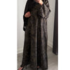 LIMITED EDITION INAYAT PRINTED ABAYA GREY MIX