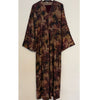YUSRA 2.0 OPEN ABAYA WITH BUTTONS - PLUM