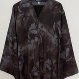 LIMITED EDITION 2 PIECE SET YUSRA 3.0 OPEN ABAYA WITH BUTTONS - BROWN