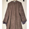 MOCHA OPEN CORDUROY ABAYA/COAT