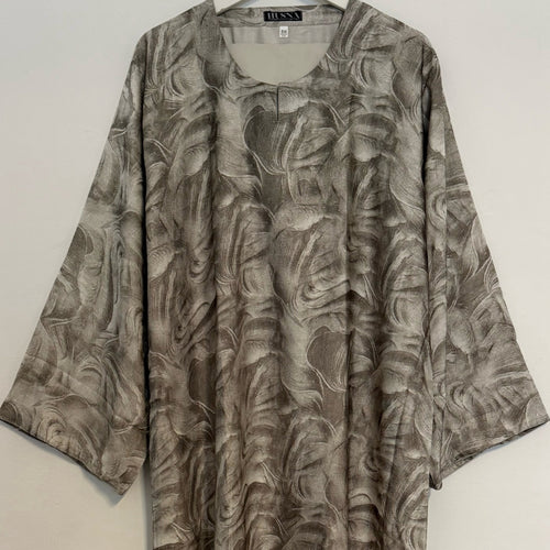 YARA 3.0 CLOSED ABAYA WITH POCKET - OFF WHITE