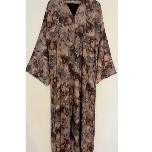 LIMITED EDITION YUSRA 4.0 OPEN ABAYA WITH BUTTONS