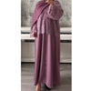 MARWA LACE ABAYA LILAC
