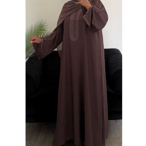 JALABIYA DARK MAUVE