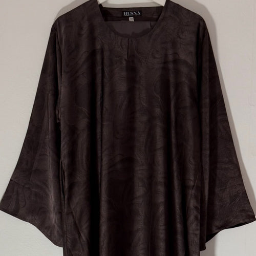 YARA 3.0 CLOSED ABAYA WITH POCKET - MAUVE