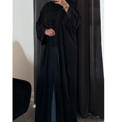 HUDA OPEN ABAYA