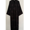 LIMITED EDITION FLOWER PRINTED OPEN ABAYA WITH BUTTONS - LILAC PRINT