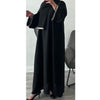 DAISY LACE BLACK CLOSED ABAYA 2.0