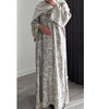 YARA 3.0 CLOSED ABAYA WITH POCKET - OFF WHITE