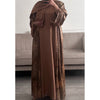4 PIECE MARBLE SET ABAYA BRONZE/BROWN