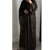 LIMITED EDITION INAYAT PRINTED ABAYA GREEN MIX