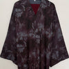 LIMITED EDITION 2 PIECE SET YUSRA 3.0 OPEN ABAYA WITH BUTTONS - PLUM