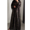 LIMITED EDITION INAYAT PRINTED ABAYA PURPLE MIX