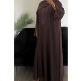 JALABIYA DARK MAUVE