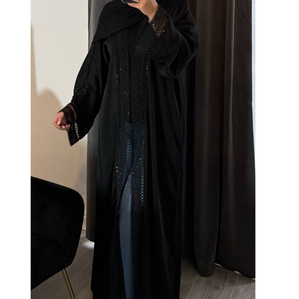HUDA OPEN ABAYA