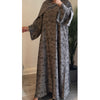 LIMITED EDITION ISRA ABAYA WITH POCKET - TAUPE