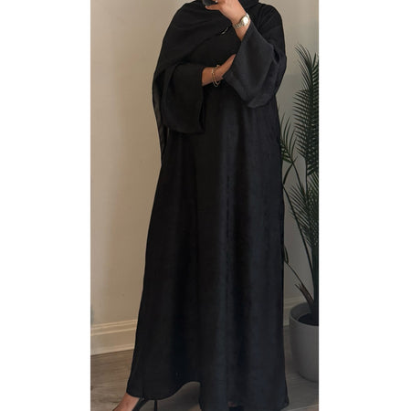 LIMITED EDITION ISRA ABAYA WITH POCKET - TAUPE