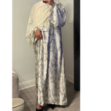 YARA 2.0 CLOSED ABAYA WITH POCKET - Cream