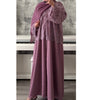 MARWA LACE ABAYA LILAC