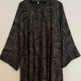 YARA 3.0 CLOSED ABAYA WITH POCKET - BLACK