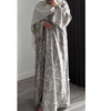 YARA 3.0 CLOSED ABAYA WITH POCKET - OFF WHITE