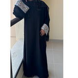 FLOWER GARDEN CLOSED ABAYA PASTEL MIX