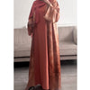 4 PIECE MARBLE SET ABAYA TERRACOTTA
