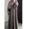 YARA 3.0 CLOSED ABAYA WITH POCKET - STONE