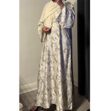 YARA 2.0 CLOSED ABAYA WITH POCKET - Cream