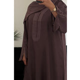 JALABIYA DARK MAUVE